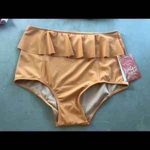 Kortni Jeane Medium Peplum Bottoms (Golden)